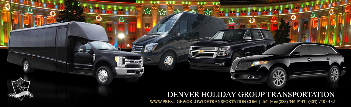 Denver Holiday Christmas Party Transportation Services
